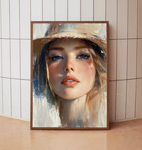Woman Oil Painting Poster Women Portrait Wall Decor Women Oil Painting Art 5
