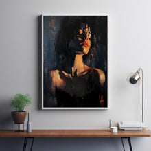 Woman Oil Painting Poster Women Portrait Wall Decor Women Oil Painting Art 9