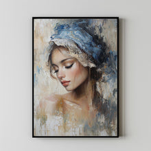 Woman Oil Painting Poster Women Portrait  Wall Decor Women Oil Painting Art 6