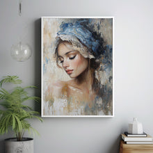 Woman Oil Painting Poster Women Portrait  Wall Decor Women Oil Painting Art 6