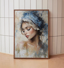 Woman Oil Painting Poster Women Portrait  Wall Decor Women Oil Painting Art 6