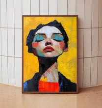 Woman Oil Painting Poster Women Portrait  Wall Decor Women Oil Painting Art 8
