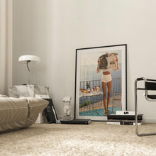 Woman Reading Newspaper Print, Fashion Magazine Art, Old Money Aesthetic, Vintage Print, Photography Prints, Museum Quality Photo Art Print 4343930579