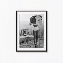 Woman Reading Newspaper Print, Fashion Magazine Black and White Wall Art, Vintage Print, Photography Prints, Museum Quality Photo Art Print 4343926544