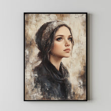Women Portrait Abstract Female Portrait Wall Decor Women Oil Painting Art 21