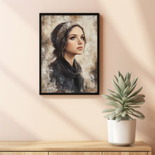 Women Portrait Abstract Female Portrait Wall Decor Women Oil Painting Art 21