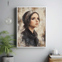 Women Portrait Abstract Female Portrait Wall Decor Women Oil Painting Art 21