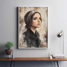 Women Portrait Abstract Female Portrait Wall Decor Women Oil Painting Art 21