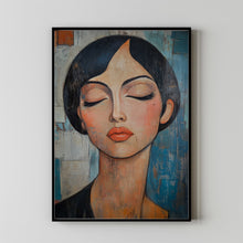 Women Portrait Abstract Female Portrait Wall Decor Women Oil Painting Art 26