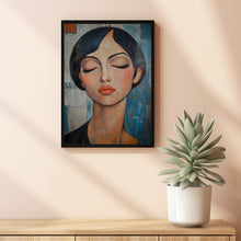 Women Portrait Abstract Female Portrait Wall Decor Women Oil Painting Art 26