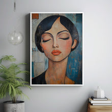 Women Portrait Abstract Female Portrait Wall Decor Women Oil Painting Art 26