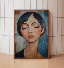 Women Portrait Abstract Female Portrait Wall Decor Women Oil Painting Art 26
