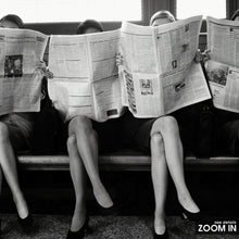 Women Reading Newspaper Print, Black and White Wall Art, Vintage Print, Photography Prints, Museum Quality Photo Art Print, Feminist Print 1620779141