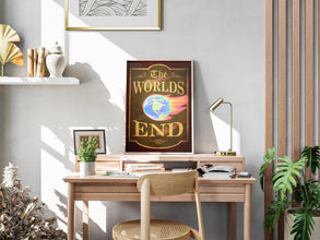 Worlds End Movie Poster Cornetto Trilogy Retro Kitchen Bar Sign Decor Wall Art Print Gift 1159080450