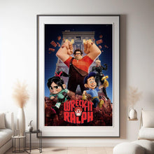 Wreck-It Ralph Movie Poster, Classic Film, Room Decor, Canvas Posters, Wall Art Poster, Poster Gifts 4331977728