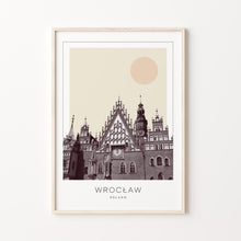 Wrocław Poster Print, Wrocław Travel Poster, Wrocław Minimalistic Wall Art, Wrocław, Poland 1882436645