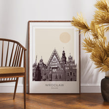 Wrocław Poster Print, Wrocław Travel Poster, Wrocław Minimalistic Wall Art, Wrocław, Poland 1882436645