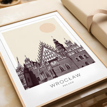 Wrocław Poster Print, Wrocław Travel Poster, Wrocław Minimalistic Wall Art, Wrocław, Poland 1882436645