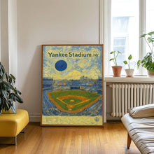 Yankee Stadium Poster, Minimalist, Helvetica, Mid-Century Modern, Yankee Stadium Print, Yankee Stadium Wall Art, Yankee Stadium NYC