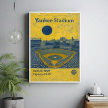 Yankee Stadium Poster, Yankee Poster, Minimalist, Helvetica, Mid-Century Modern, Baseball Art, Baseball Stadium Poster. New York Yankee Art