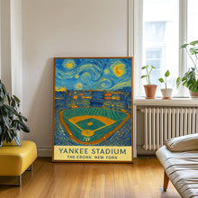 Yankees MLB  Yankee Stadium  Black and White  Poster  Wall Art