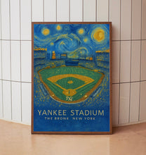 Yankees MLB  Yankee Stadium  Black and White  Poster  Wall Art (2)
