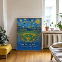 Yankees MLB  Yankee Stadium  Black and White  Poster  Wall Art (2)