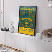 Yankees MLB  Yankee Stadium  Black and White  Poster  Wall Art (3)