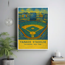 Yankees MLB  Yankee Stadium  Black and White  Poster  Wall Art (3)