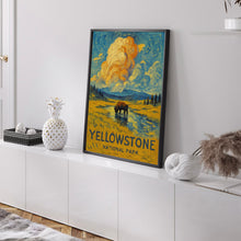 Yellowstone National Park Print Wall Art, Yellowstone Wyoming Poster, National Park Wall Art, Yellowstone Travel Print