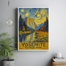 Yosemite National Park Print Wall Art, Yosemite California Poster, National Park Wall Art, Yosemite Travel Print, Birthday Gift