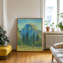 Yosemite National Park Print, Yosemite National Park Photo Poster, Yosemite National Park Travel Wall Art, Yosemite Map, California, USA