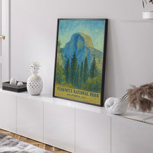 Yosemite National Park Print, Yosemite National Park Photo Poster, Yosemite National Park Travel Wall Art, Yosemite Map, California, USA