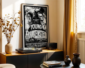 Young Frankenstein Movie Poster 1974 Comedy Horror Film (Digital Download) + a Black & White Version 959212045