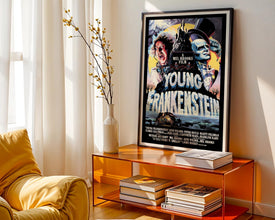 Young Frankenstein Movie Poster 1974 Comedy Horror Film (Digital Download) + a Black & White Version 959212045