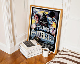 Young Frankenstein Movie Poster 1974 Comedy Horror Film (Digital Download) + a Black & White Version 959212045