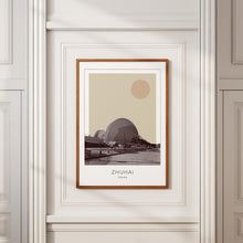Zhuhai Poster Print, Zhuhai Travel Poster, Zhuhai Minimalistic Wall Art, Zhuhai, China 1882439611