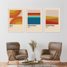 Zion National Park Mid Century Poster  Abstract Travel Poster  Minimalist Art Print  National Park Poster   Utah Poster 1490609914