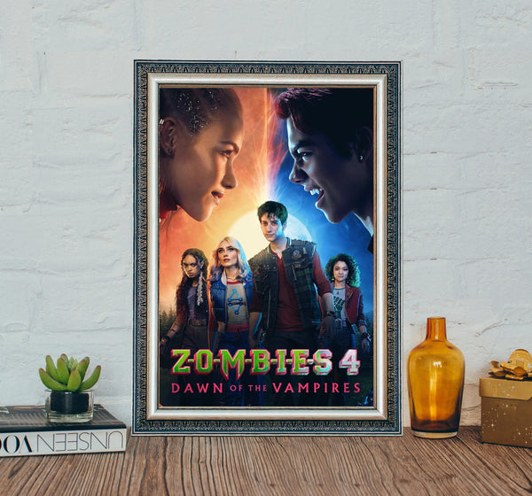 Zomibes 4 Dawn of the Vampires Movie Poster - Canvas Cloth Film Art 4338819855 - Copy