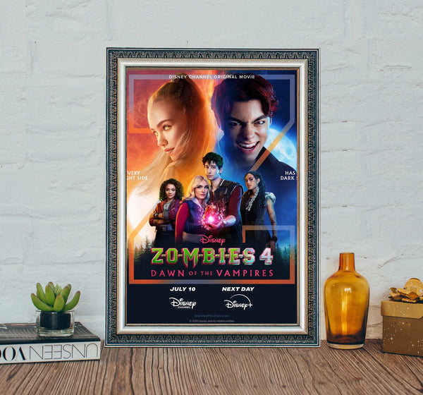 Zomibes 4 Dawn of the Vampires Movie Poster - Canvas Cloth Film Art 4338819855 - Copy (4)