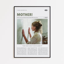 mother!, Darren Aronofsky, Retro Movie Poster, Custom Movie Poster Print 4421169770