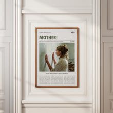 mother!, Darren Aronofsky, Retro Movie Poster, Custom Movie Poster Print 4421169770